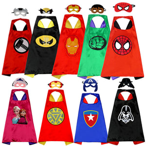 Kids' Superhero Cape for Halloween Dress-Up Party Mimarta