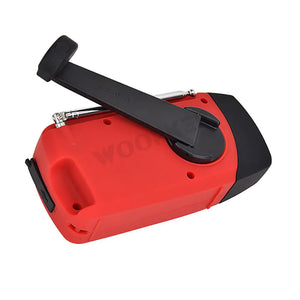 Versatile Emergency Radio with Powerful Flashlight Rieworkes