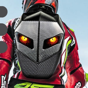 LED Motorcycle Backpack Mimarta