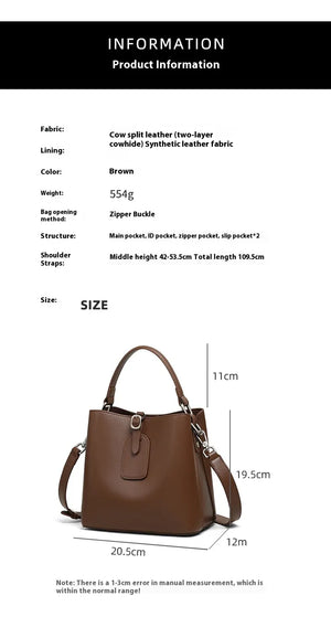 Women's Crossbody Bucket Bag Rieworkes