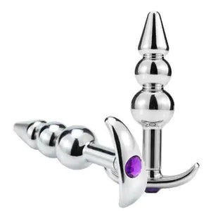 Metal Anal Toy Set for Adult Pleasure and Exploration Mimarta