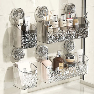 Bathroom Suction Shelf for Towels and Toiletries Mimarta