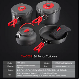 Portable Outdoor Cookware Set Mimarta