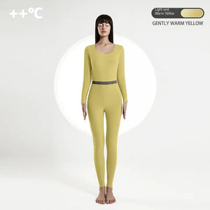 Seamless Thermal Underwear Set for Couples (Winter) Mimarta
