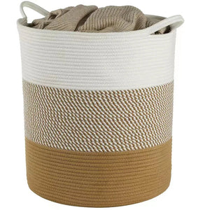 Thick Heavy Cotton Rope Laundry Bucket Rieworkes