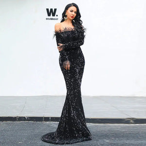 Elegant Evening Dress Rieworkes