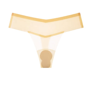 CIATLLLAIT Women Seamless Thong Panty Camel Toe Cover Concealer No Show Underwear for Yoga Workout Legging Mimarta