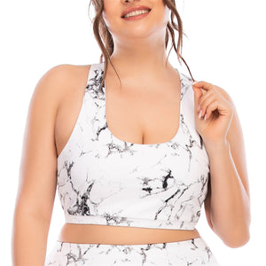 Plus Size Women's 2-Piece Gym Fitness Tracksuit Set Mimarta