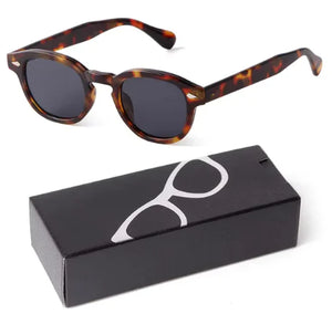 Gradient Small Round Sunglasses for Women Men Rieworkes