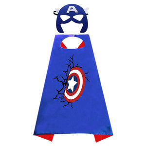 Kids' Superhero Cape for Halloween Dress-Up Party Mimarta