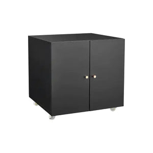 Office Furniture Copy Cabinet Black 2 Door Steel Copy Rack Mobile Dock Document Printer Rack Mimarta