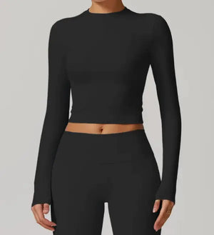 Slim Fit Long Sleeve Yoga Wear Rieworkes