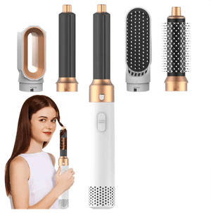 5 - in - 1 Hair Styler Brush - Rieworkes