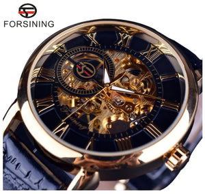 Men's Hollow Design Mechanical Watch Mimarta