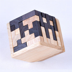 Wooden Brain Teaser Puzzle Mimarta