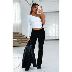 Solid Flare Pants Rieworkes