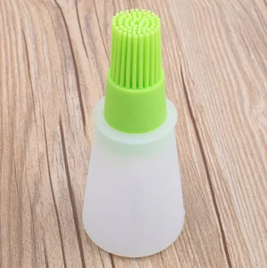 BBQ Grill Oil Basting Brush Bottle Rieworkes