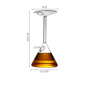 Inverted Glass Cocktail Glass Set Mimarta