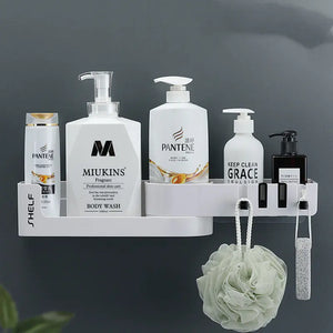 Creative Wall-Mounted Bathroom Storage Shelf (Triangle) Mimarta