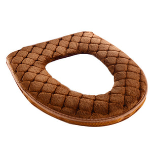 Plush Washable O-Shape Toilet Seat Cover Mimarta