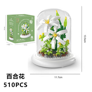 Eternal Flower Bouquet Sunflower Building Block Set Mimarta