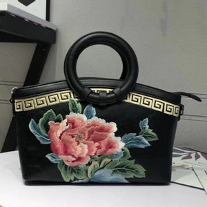Embroidered Handbag for Women with Qipao Design Mimarta