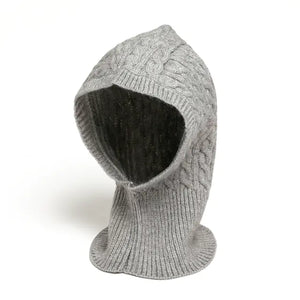 Women's Winter Knitted Cap and Warm Scarf Set Mimarta