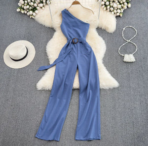 SlimFit High-Waist Jumpsuit Rieworkes
