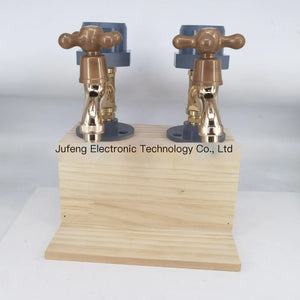 Whiskey Wood Dispenser with Tap and Water Function Mimarta