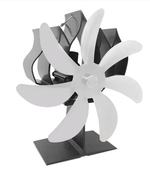 Ice Fishing Fire Protection Fireplace Fan – Efficient Heat Distribution Fan Mimarta