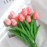 Artificial Tulip Decor Stems Mimarta