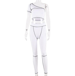 Fashionable Spring Summer Two-Piece Yoga Set Mimarta