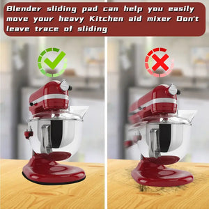 8x13 Inch Rubber Mixer Slider Mat for KitchenAid 4.5-5 Qt Mimarta