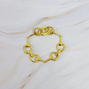 Equestrian Linked Bracelet Rieworkes