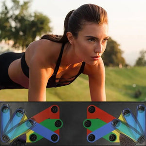 9 in 1 Push Up Rack Board Men Women Fitness Exercise Push - up Stand - Rieworkes