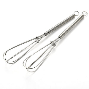 Spring Handle Small Egg Beater and Cream Whisk Mimarta