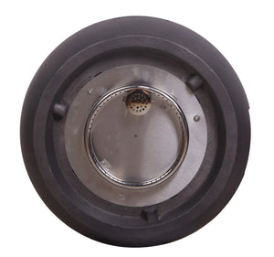 New Design Product Faux Concrete Texture Round Dark Propane Outdoor Fire Pit Mimarta