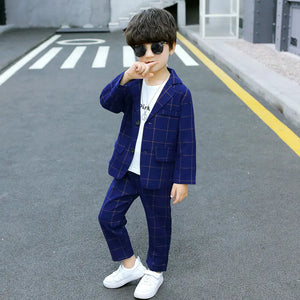 Boys' Stylish Suit Set for Autumn Winter Events Mimarta