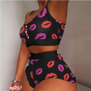 Hem Cami Pajama Set Rieworkes