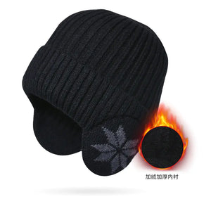 Winter Knit Beanie with Ear Protection for Men and Women Mimarta