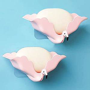 Wall-Mounted Plastic Soap Holder for Bathroom & Kitchen Mimarta