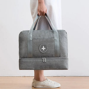 Waterproof Gym and Beach Bag with Wet/Dry Compartments Rieworkes