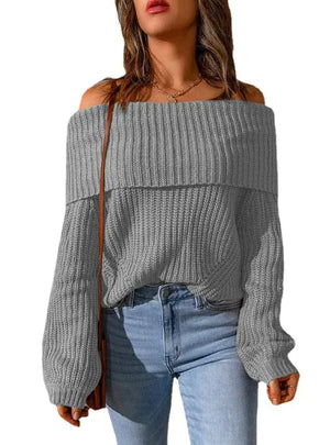 Off-the-Shoulder Sweater Rieworkes