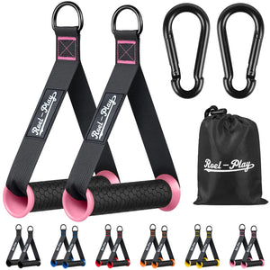 Gym Exercise Handles Replacement Fitness Equipment for Strength Trainer Cable Machine and Resistance Band Handles Home Gym Add On Equipment Mimarta