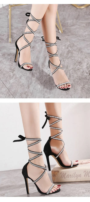 High Heels Gladiator Sandals Rieworkes