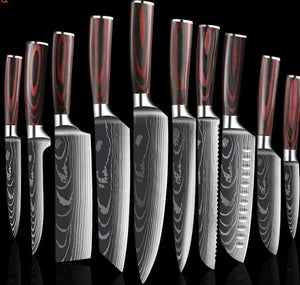 Carpenter's Special Set 6-piece Set 8-piece Set Knife Chef Knife Kitchen Knife Cooking Rieworkes