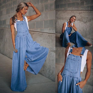 Denim Suspender Overalls Rieworkes