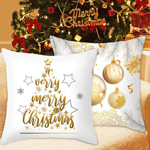 Festive Christmas Pillowcase Set 2023 Rieworkes
