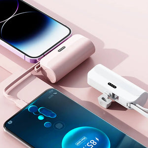 Wireless Capsule Charger 5000mAh Rieworkes