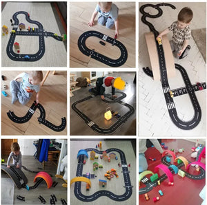 Puzzle Track Racing Set Rieworkes